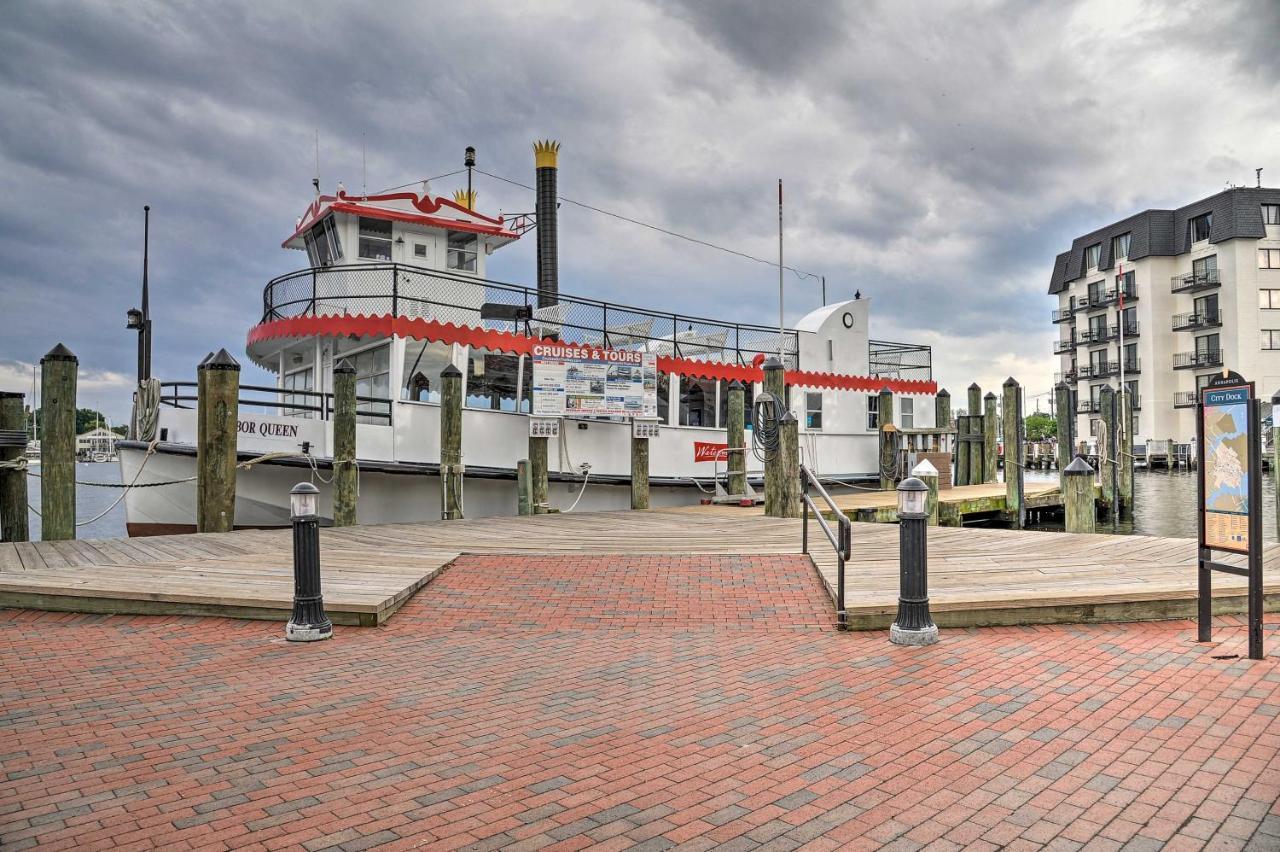 Chic Condo With Balcony In The Heart Of Annapolis! 외부 사진