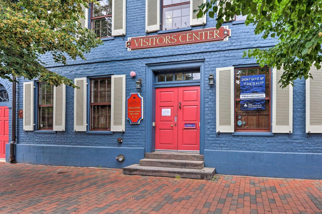 Chic Condo With Balcony In The Heart Of Annapolis! 외부 사진