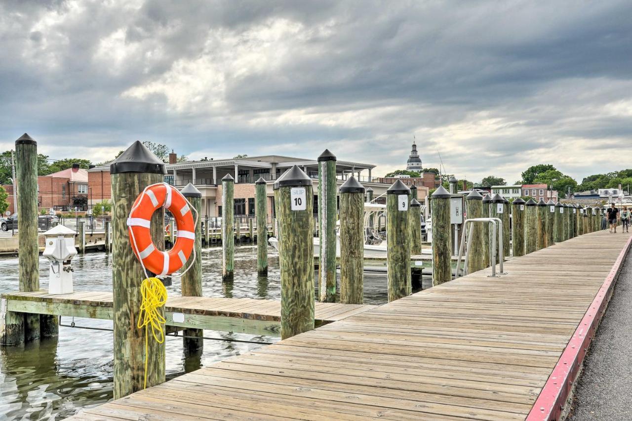 Chic Condo With Balcony In The Heart Of Annapolis! 외부 사진