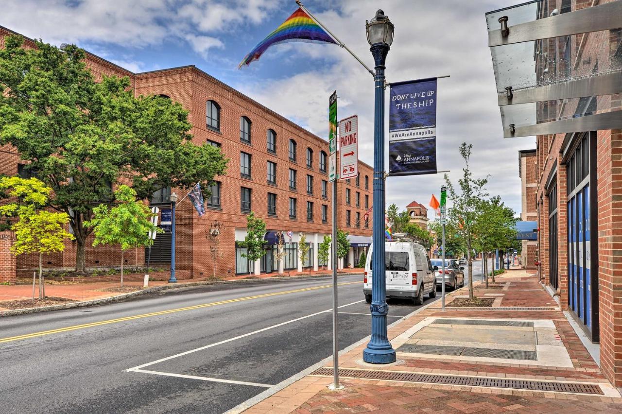 Chic Condo With Balcony In The Heart Of Annapolis! 외부 사진